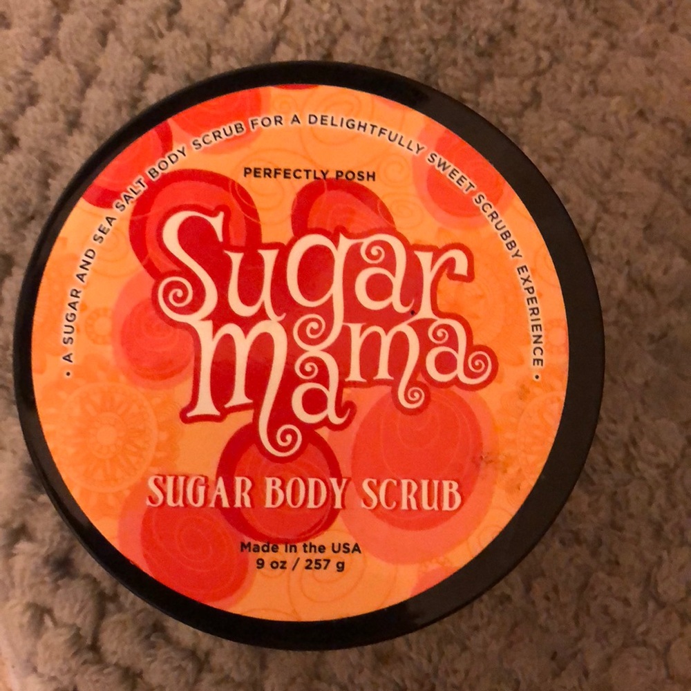 Perfectly posh sugar mama body scrub